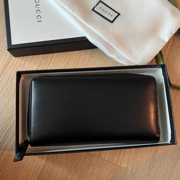 Gucci black zip wallet - Picture 4 of 6